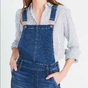 Madewell roadtrip overalls brodie wash med sz